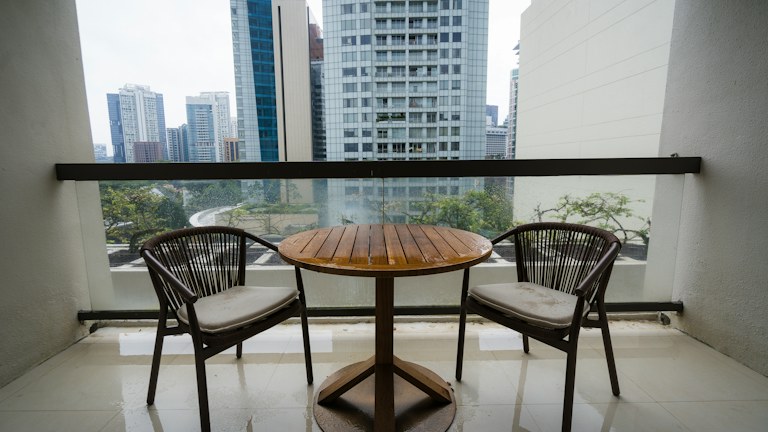 Make a Small Balcony Comfortable for Reading